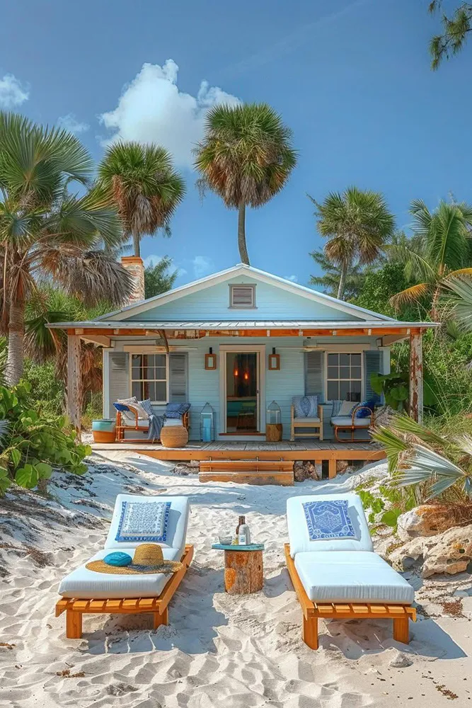 Beach chairs